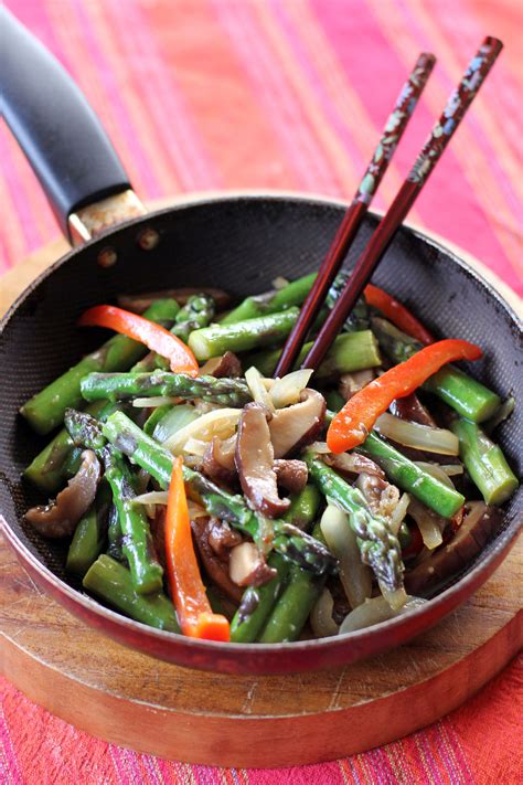 4 stars (21) rate this recipe. Asparagus and Mushroom Stir Fry - Ang Sarap