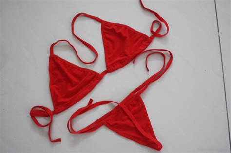 Fashion Care 2u L1627 7 Sexy Red Bikini Bra 2pcs Set