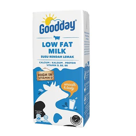 Goodday Uht Milk 1litre Low Fat Shopee Malaysia