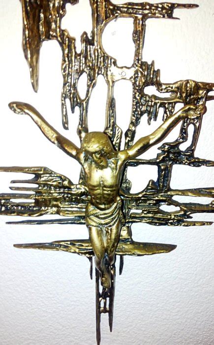 Christ By Salvador Dalí Reproduction Modernist Crucifix Made In