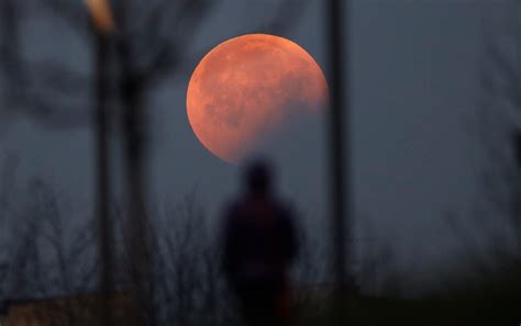 Fotos Así Se Vio El Sorprendente Eclipse Lunar Total