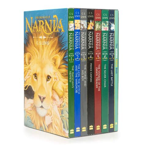 The Chronicles Of Narnia 8 Book Box Set Trivia Book Paperback