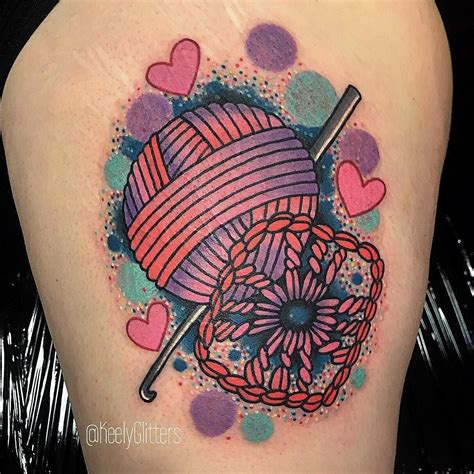 pin by sandy smith on tatoo in 2020 yarn tattoo crochet tattoo memorial tattoo sleeves