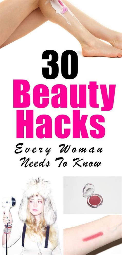 30 Beauty Tips Every Woman Needs To Know The Unlikely Hostess