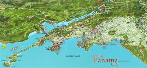 Large Panama City Maps For Free Download And Print High Resolution