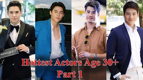 Most Handsome And Popular Thai Actors Who 30 In 2021 Part 1 Thai