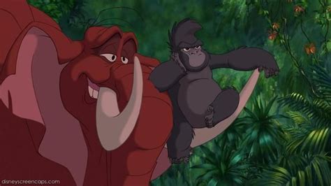 Adult Terk And Tantor From Disney S Tarzan