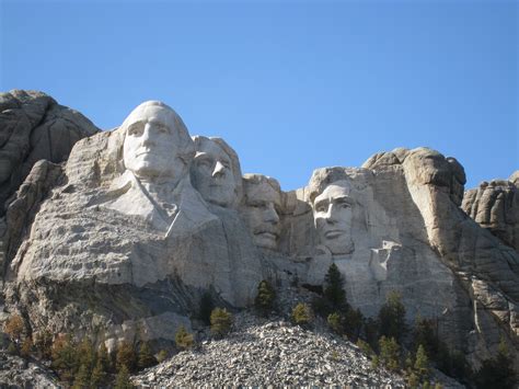 Mt Rushmore Natural Landmarks Landmarks Mount Rushmore