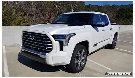 2023 Toyota Tundra Capstone Review: When Lexus Disguises Its Pickup As
