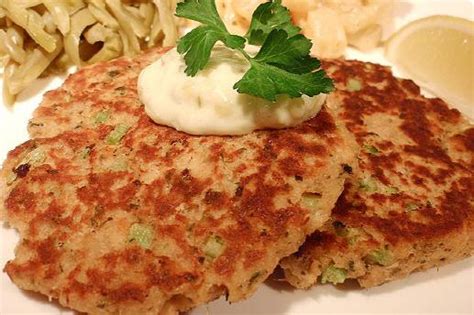 Make the patties, dredge in flour and then fry in oil. Mama's Salmon Croquette Recipe