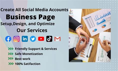 Professionally Create And Set Up Social Media Accounts Optimize