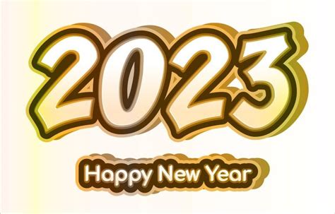 Free 2023 Happy New Year Clipart Clip Art Library