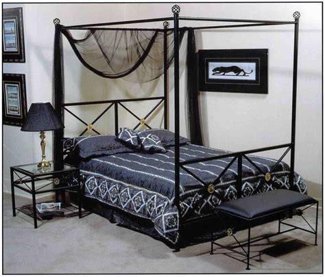 Metal bed frame queen size with vintage headboard and footboard platform base wrought iron bed frame black. Grace wrought iron beds - headboards - metal frames