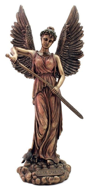 Angel Of Peace Statue Statue Angel Warrior Angel Statues