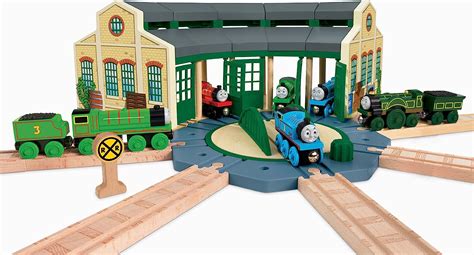 Fees Free Thomas The Train Engine Wooden Railway Tidmouth Station
