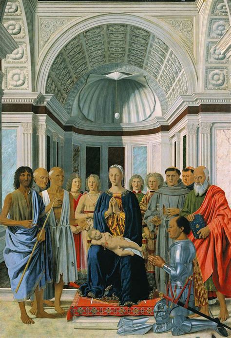 Brera Madonna Piero Della Francesca Artwork On Useum