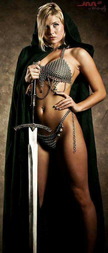 Pin By Fantasy Art And Beauty On Warriors Chainmail With Images Warrior Woman Warrior Girl