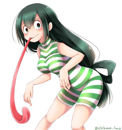 Tsuyu Asui In A Swimsuit By ちくわさび My Hero Academia Know Your Meme