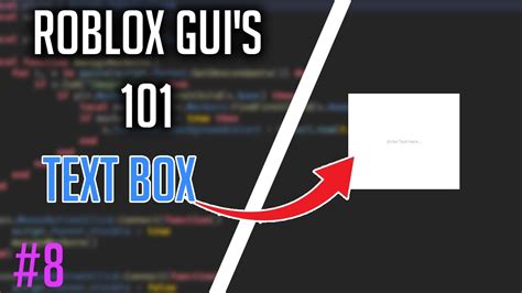 Roblox Gui 101 Textbox Youtube