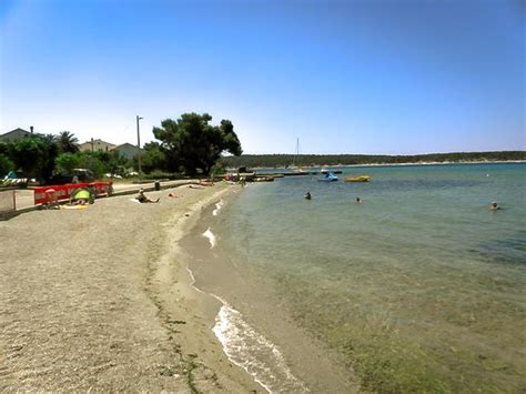 Strand Grci In Barbat Insel Rab Kroatide √