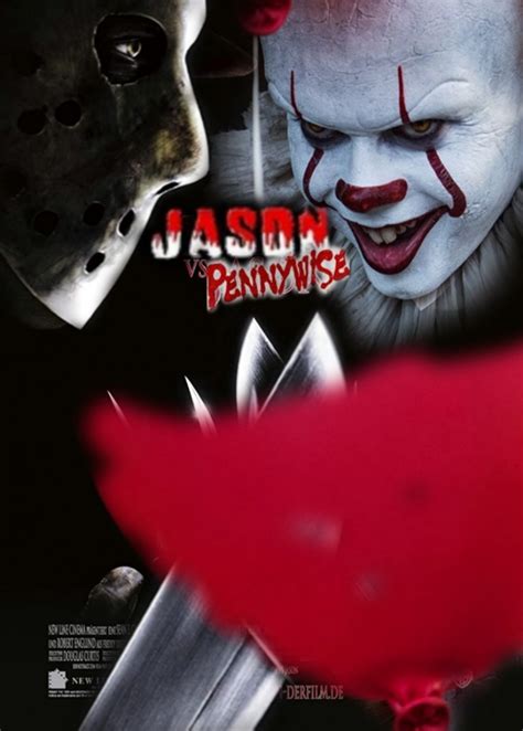 Jason Vs Pennywise Remake By 91w On Deviantart