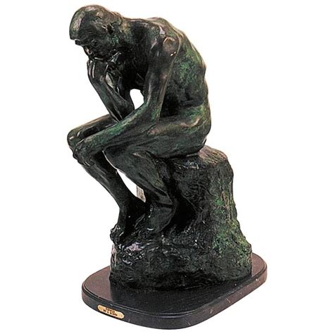 Auguste Rodin The Thinker Bronze Sculpture At 1stdibs