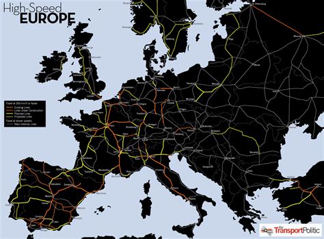 European High Speed Rail Expands Across The Continent With Five New