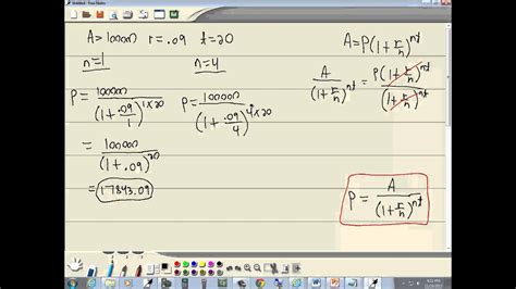 College Algebra Homework Interest Formulas P0795047