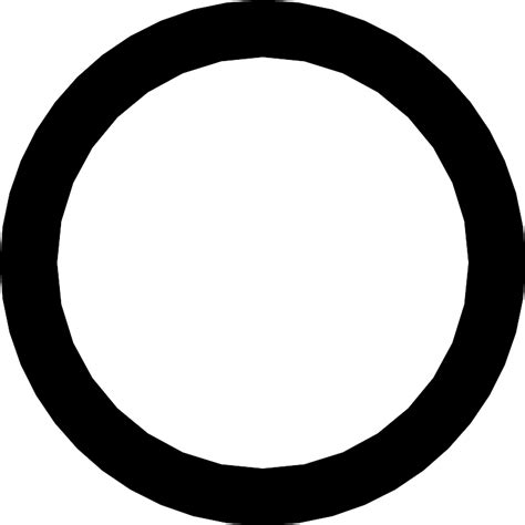Circle Outline Shape Vector Svg Icon Svg Repo