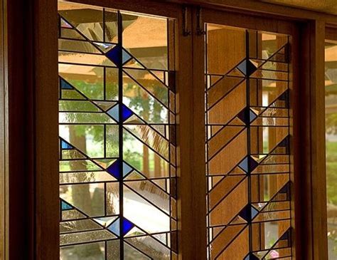 Custom Made Frank Lloyd Wright House Doors By Arthur Stern Studios