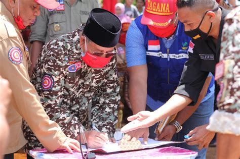 Gubernur Maluku Utara Mengukuhkan FK-TAGANA Provinsi Maluku Utara