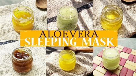 6 Overnight Aloe Vera Masks For Clear Glowing Skin Overnight Face