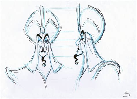 Aladdin Concept Art By Andreas Deja Disney Sketches Disney Drawings
