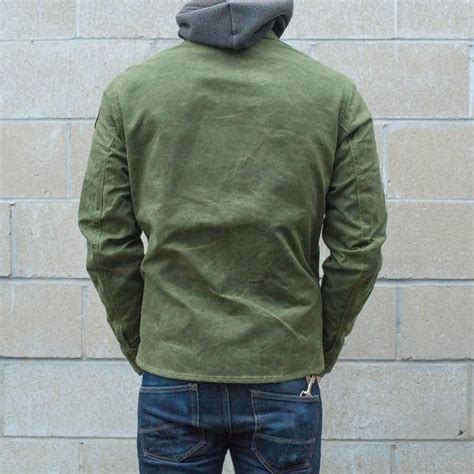 The stormer trials waxed canvas men's jacket by vanson leathers is proof of design that's tried, tested and true. Vanson Stormer Waxed Canvas Jacket - Olive | Waxed canvas ...