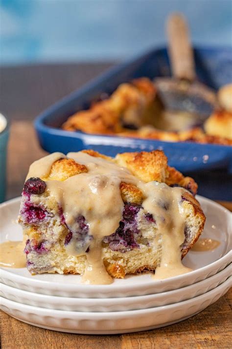 Blueberry Bread Pudding Recipe Dinner Then Dessert