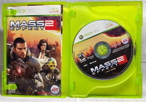 Mass Effect 2 Xbox 360 Complete Cib 2 Disk Set Geekgearstore