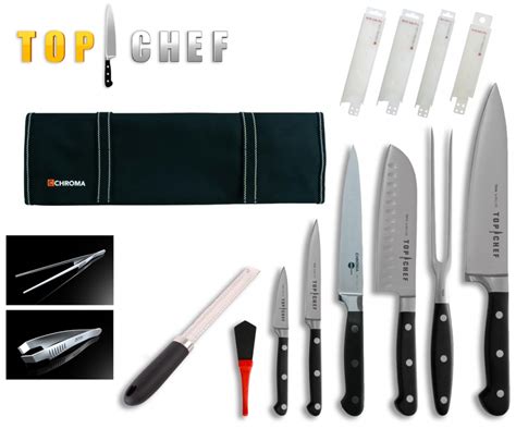 Compiled stats and facts across 17 seasons. Mallette complète de couteaux Top Chef 14 pièces - CHROMA ...
