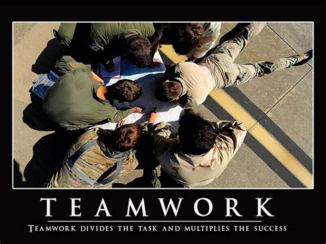Air Force Poster Teamwork Poster Motivational Posters Usaf