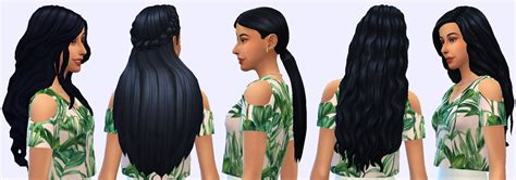 Maxis Match Makeovers — Top 5 Super Long Hairs It Can Be
