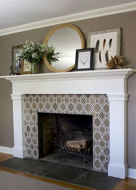 40 Best Modern Farmhouse Fireplace Mantel Decor Ideas 13 Home