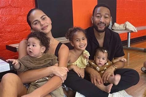 Chrissy Teigen And John Legend Support Son Miles At His Basketball Game With Sweet Family Photo