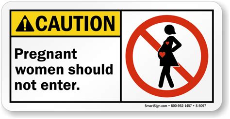 Pregnant Women X Ray Hazard Signs Reproductive Hazard Sign