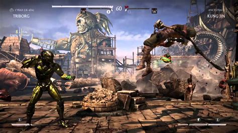 Mortal Kombat X Cyrax Combo Brutality Youtube