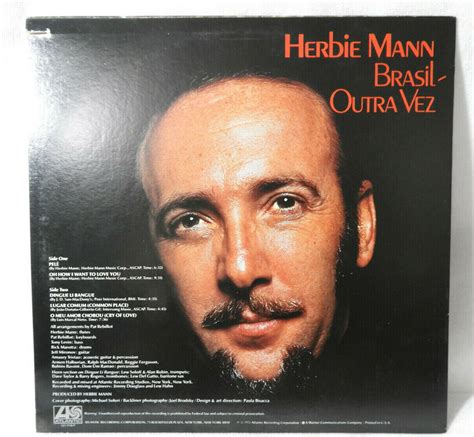 herbie mann brasil outra vez 1978 atlantic 1st press jazz ex ex ebay