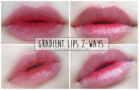 How To Korean Gradient Lips 2 Ways ⋆ Beauty Nerd By Night Gradient