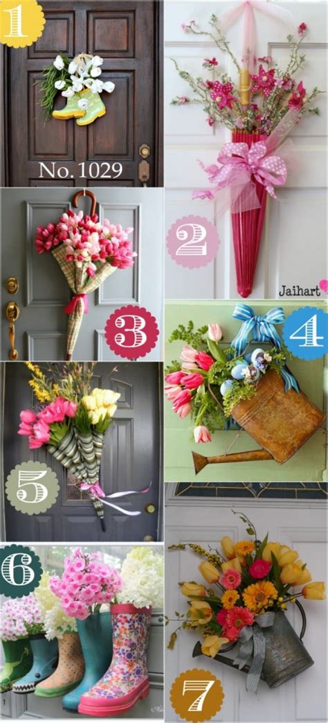 36 Creative Front Door Decor Ideas Not A Wreath Home