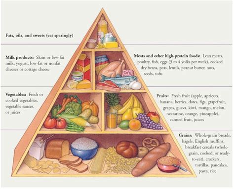 Better Nutrition With The Food Guide Pyramid Health Articles