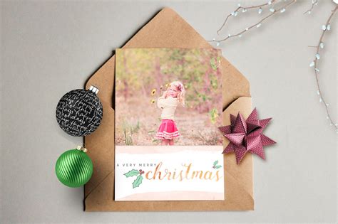 Add your own greeting and everyone's names. Design your own Christmas Cards
