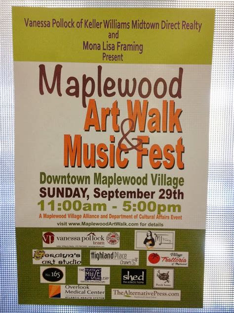 Maplewood Art Walk Fall 2013 Mark Slade Mark Slade