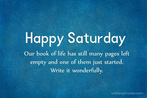 Then you need to read our blog post that lists lots of great ideas for saturday jobs for 16 year olds. Simple Saturday! Crisp, Clean, unwritten pages just waiting for your new dreams and adventures ...